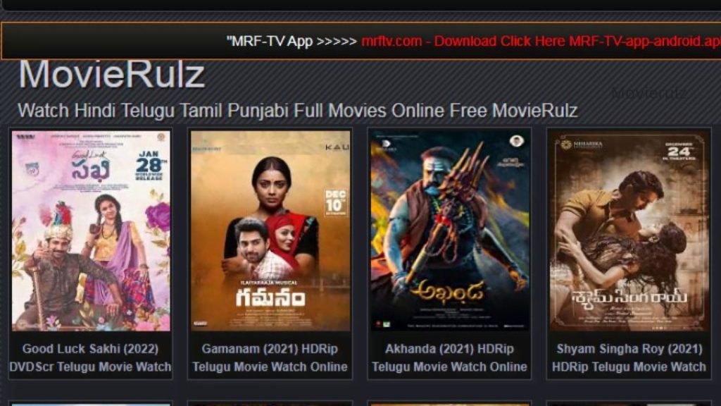 Movierulz 2022 Latest Bollywood Movies Tamil Telugu Movies Punjabi 