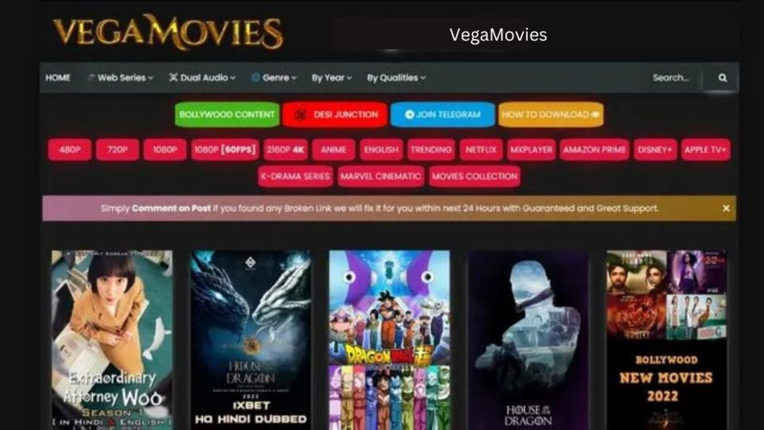 Discover The World Of Entertainment On Vegamovies.home