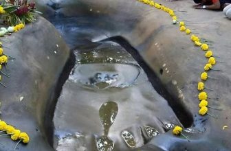 Hanuman ji`s Giant Footprints in Thailand.