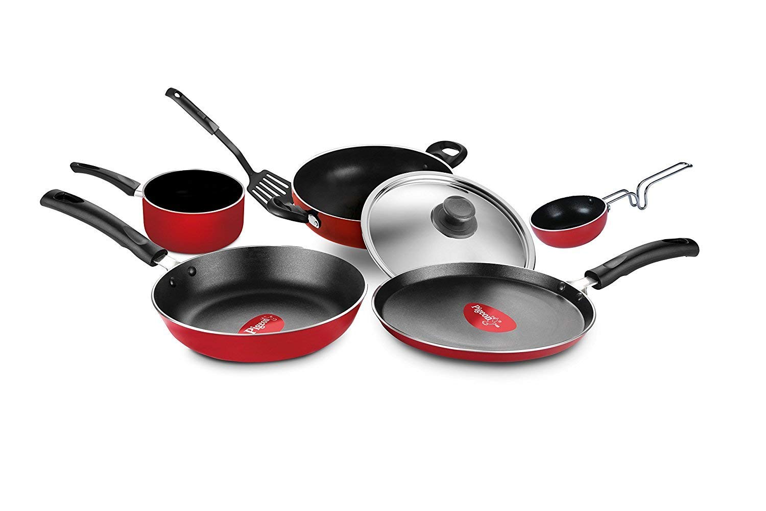 Pigeon by Stovekraft Non-Stick Cookware Set